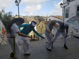 Training Under Mestre Chocolate Salvador Bahia 2017