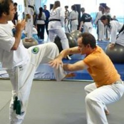 Mestre Gulliver Teaching at Aim high Martial Arts in Beaverton